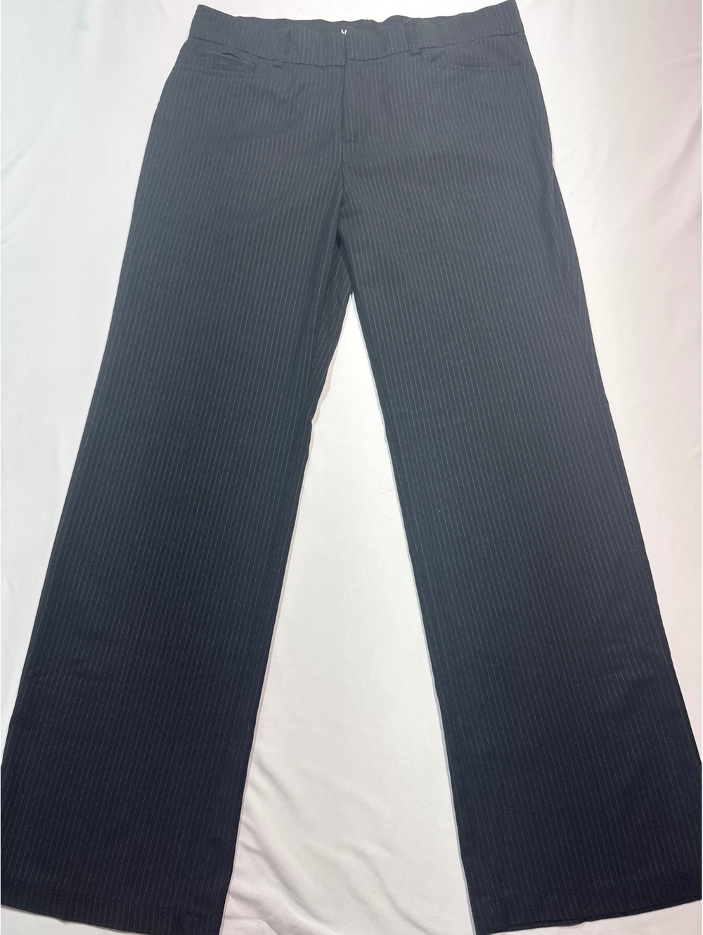 Dockers Women's Black Pinstripe Dress Pants Size 12M